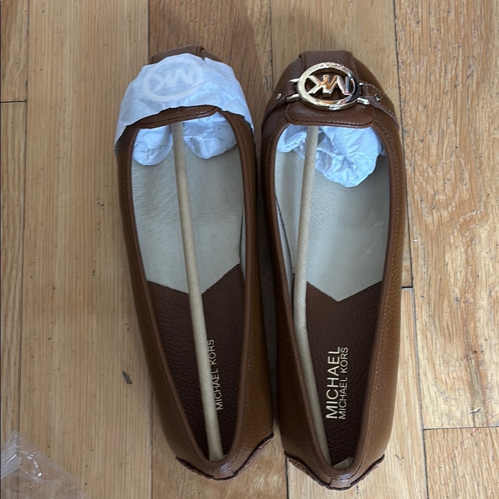 Michael Kors Brown Leather Women's Shoes